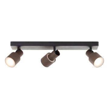 Brilliant - Foco LED CADIZ 3xGU10/5W/230V bronce