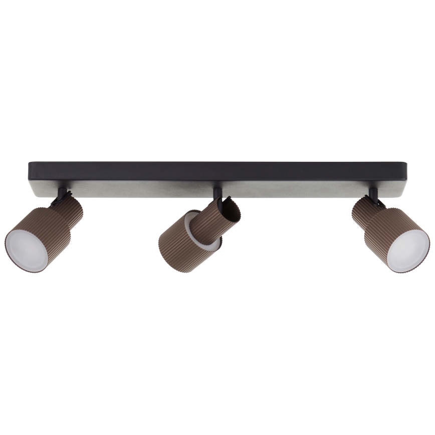 Brilliant - Foco LED CADIZ 3xGU10/5W/230V bronce