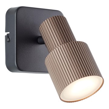 Brilliant - Foco LED de pared CADIZ 1xGU10/5W/230V bronce