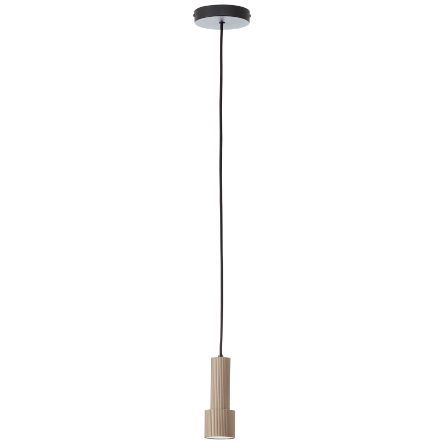 Brilliant - Lámpara colgante CADIZ 1xGU10/10W/230V diá. 12,5 cm bronce
