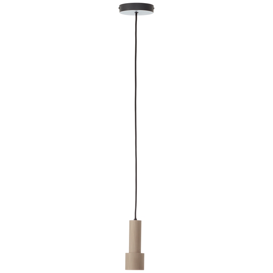 Brilliant - Lámpara colgante CADIZ 1xGU10/10W/230V diá. 12,5 cm bronce
