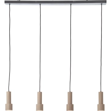 Brilliant - Lámpara colgante CADIZ 4xGU10/10W/230V bronce