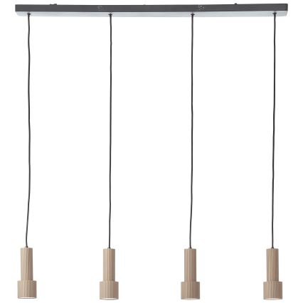 Brilliant - Lámpara colgante CADIZ 4xGU10/10W/230V bronce