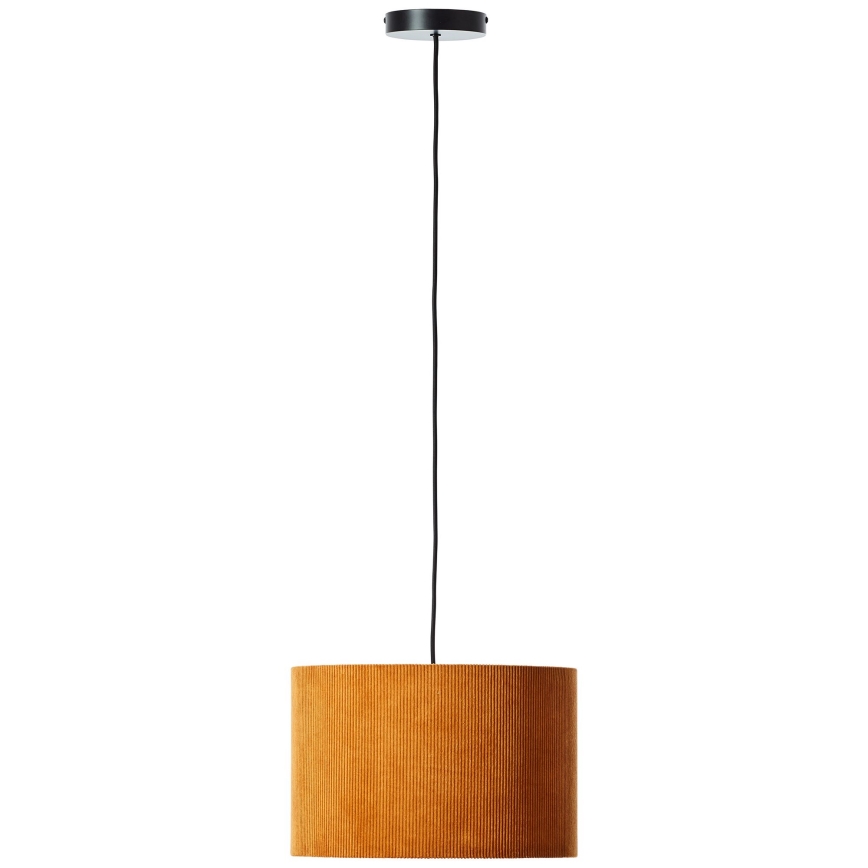 Brilliant - Lámpara colgante TONY 1xE27/20W/230V diá. 35 cm naranja