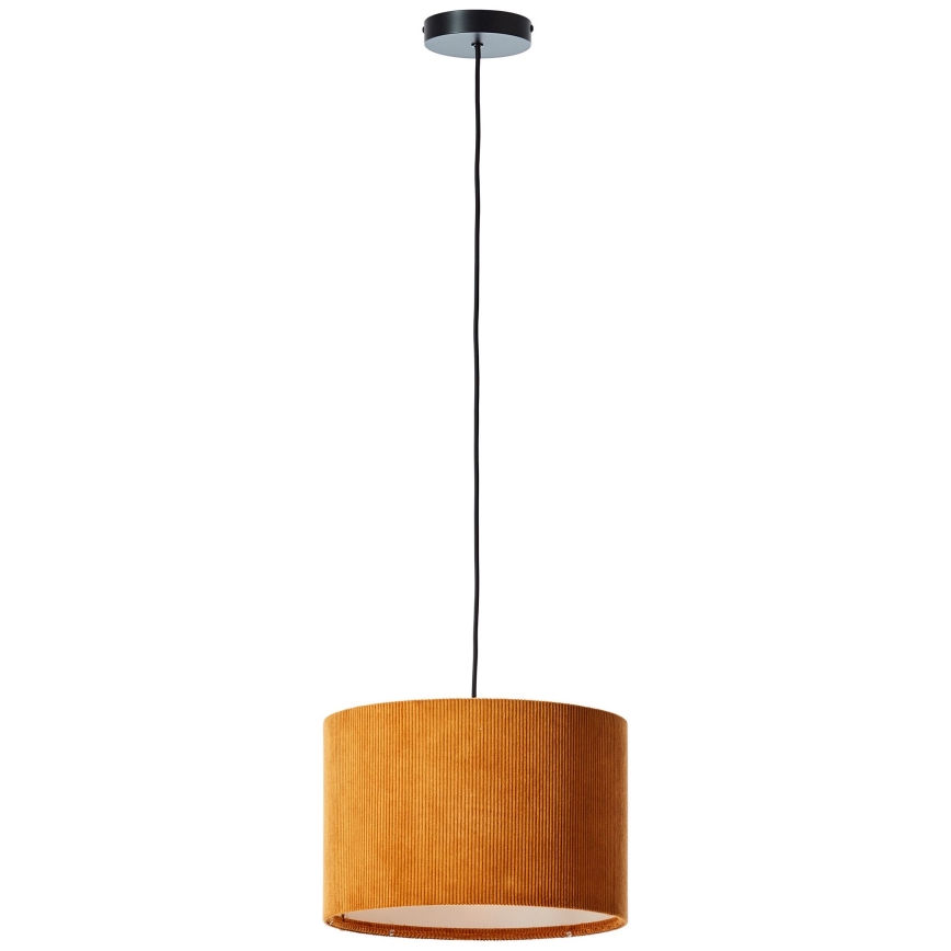 Brilliant - Lámpara colgante TONY 1xE27/20W/230V diá. 35 cm naranja