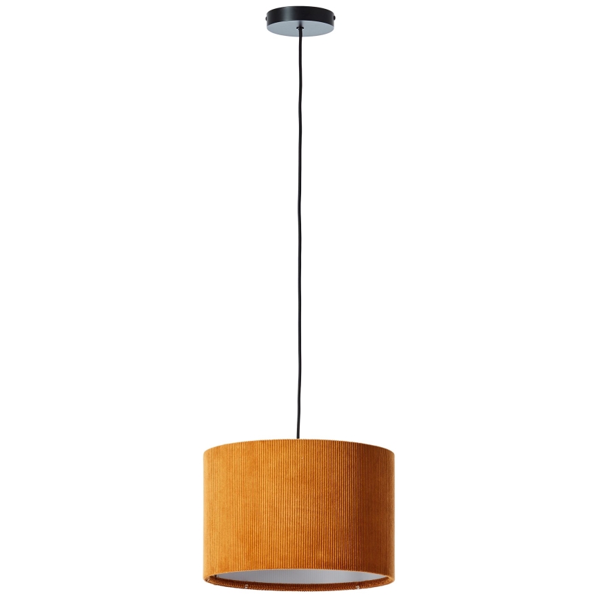 Brilliant - Lámpara colgante TONY 1xE27/20W/230V diá. 35 cm naranja