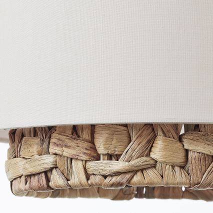 Brilliant - Lámpara colgante WATERLILLY 3xE27/60W/230V color crema