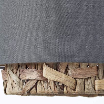 Brilliant - Lámpara colgante WATERLILLY 3xE27/60W/230V gris