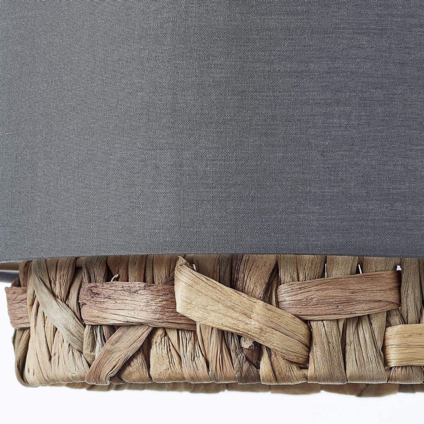 Brilliant - Lámpara colgante WATERLILLY 3xE27/60W/230V gris
