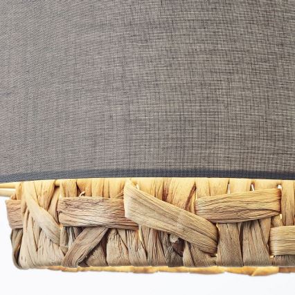 Brilliant - Lámpara colgante WATERLILLY 3xE27/60W/230V gris