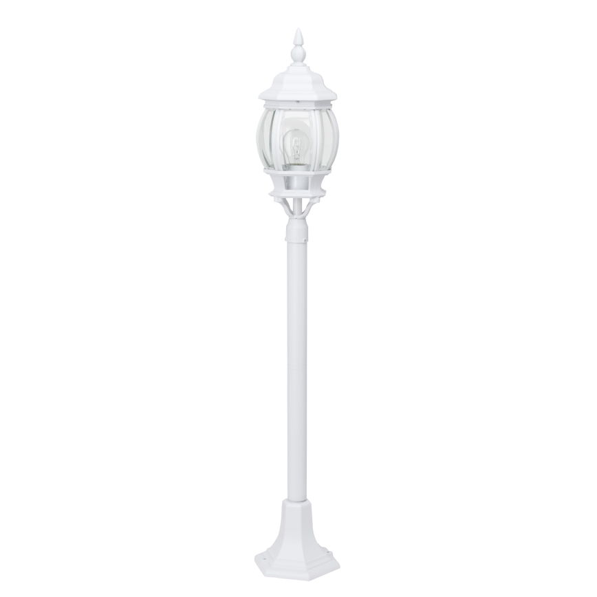Brilliant - Lámpara de exterior ISTRIA 1xE27/60W/230V 112 cm IP23 blanco