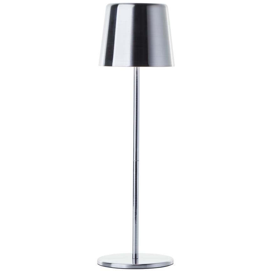 Brilliant - Lámpara LED de exterior táctil regulable XAANA LED/4W/5V 3000/4000/6500K IP44 cromo brillante