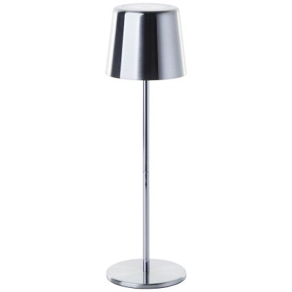 Brilliant - Lámpara LED de exterior táctil regulable XAANA LED/4W/5V 3000/4000/6500K IP44 cromo brillante