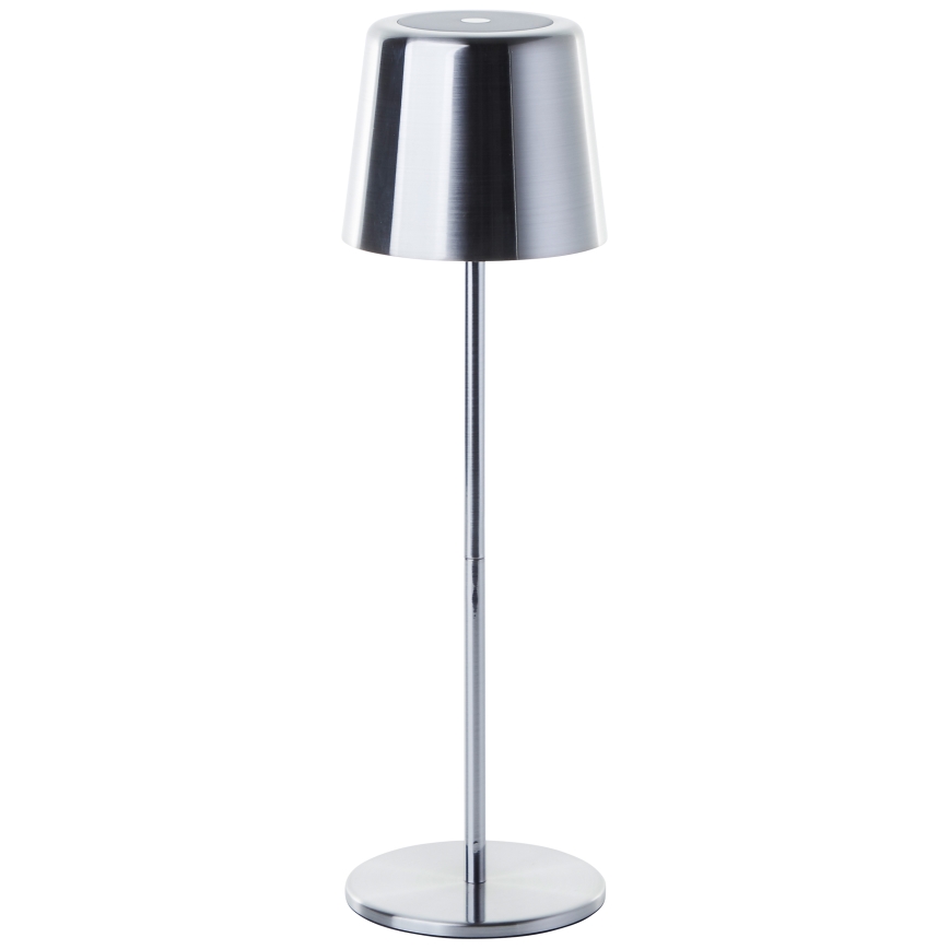 Brilliant - Lámpara LED de exterior táctil regulable XAANA LED/4W/5V 3000/4000/6500K IP44 cromo brillante