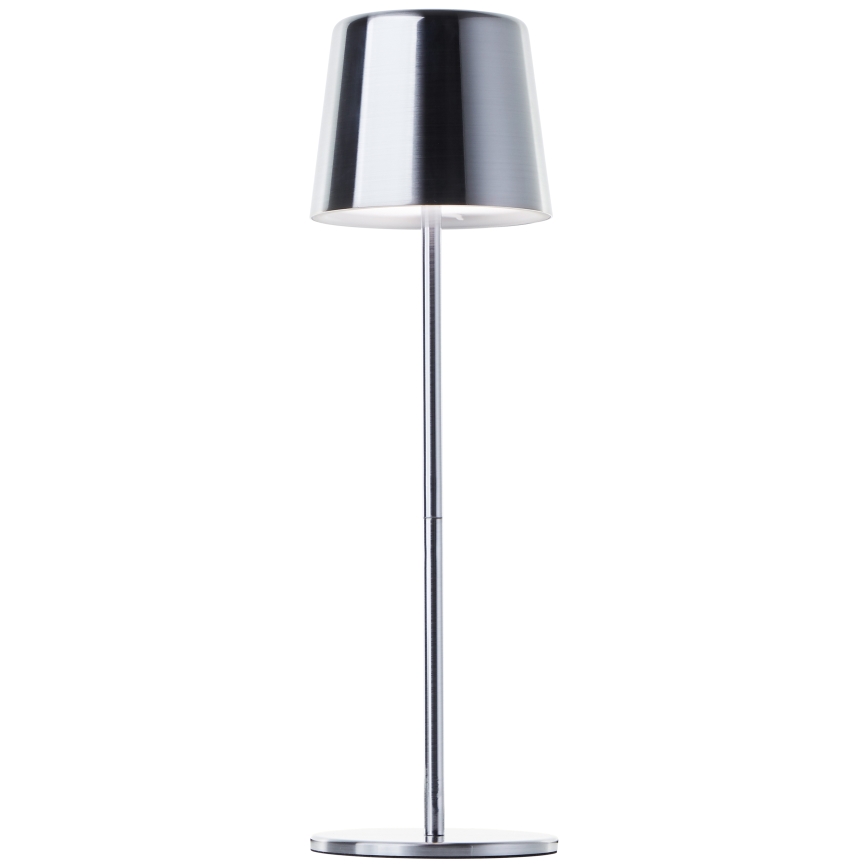 Brilliant - Lámpara LED de exterior táctil regulable XAANA LED/4W/5V 3000/4000/6500K IP44 cromo brillante