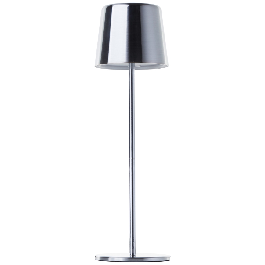 Brilliant - Lámpara LED de exterior táctil regulable XAANA LED/4W/5V 3000/4000/6500K IP44 cromo brillante