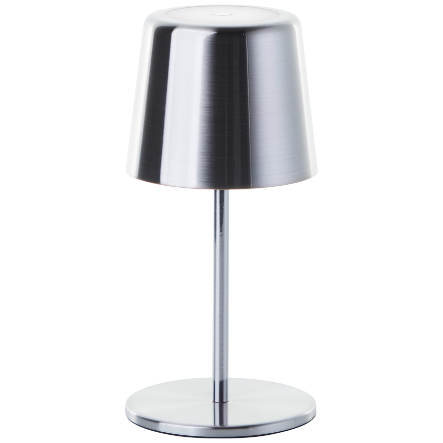 Brilliant - Lámpara LED de exterior táctil regulable XAANA LED/4W/5V 3000/4000/6500K IP44 cromo brillante