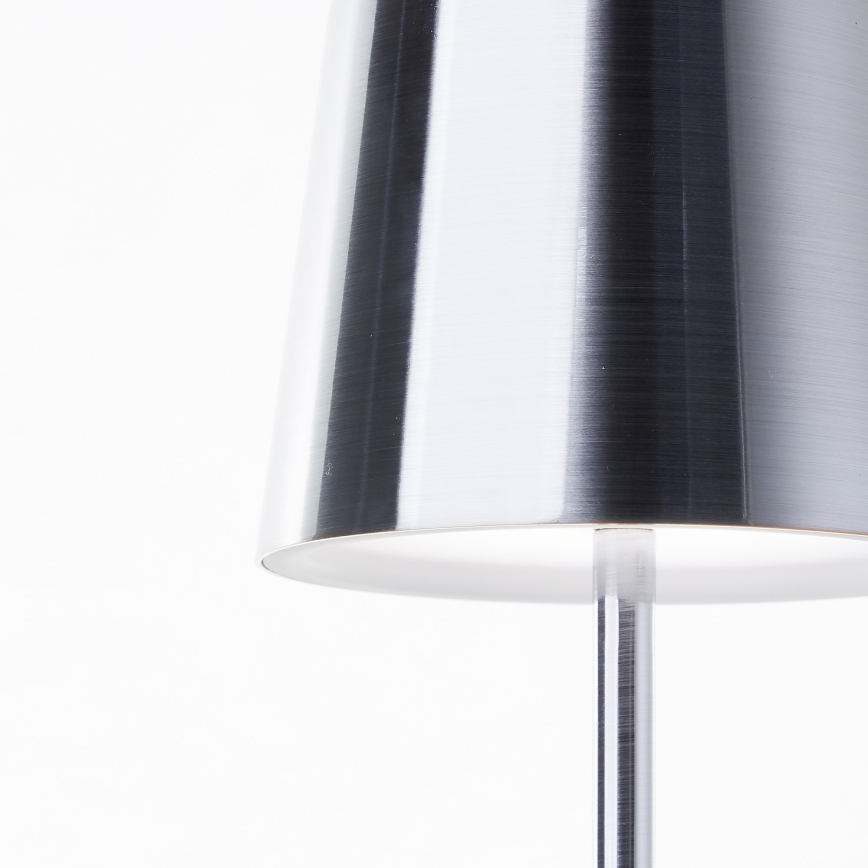 Brilliant - Lámpara LED de exterior táctil regulable XAANA LED/4W/5V 3000/4000/6500K IP44 cromo brillante