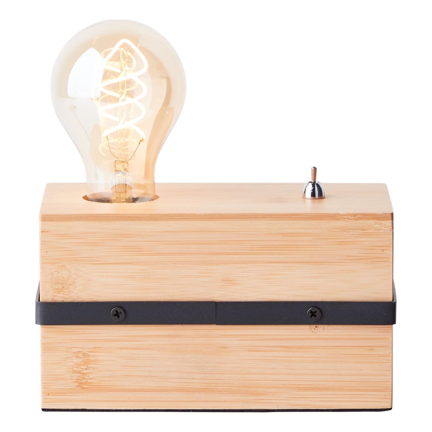 Brilliant - Lámpara de mesa BENNY 1xE27/40W/230V bambú