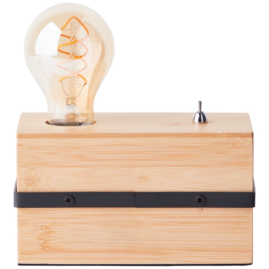 Brilliant - Lámpara de mesa BENNY 1xE27/40W/230V bambú