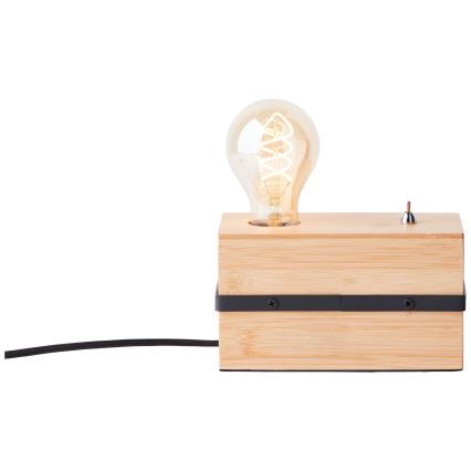 Brilliant - Lámpara de mesa BENNY 1xE27/40W/230V bambú
