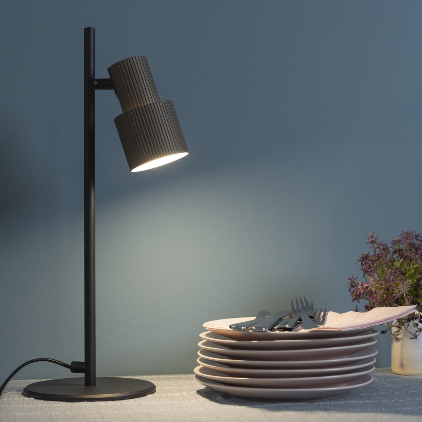 Brilliant - Lámpara de mesa CADIZ 1xGU10/10W/230V bronce