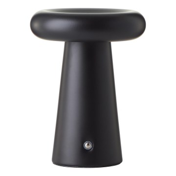 Brilliant - Lámpara de mesa de exterior táctil LED regulable MUFFIN LED/3W/5V USB IP44 negro