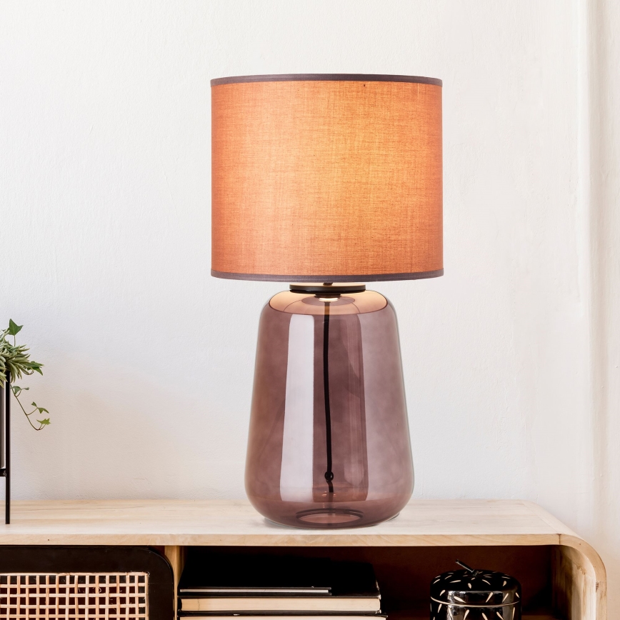Brilliant - Lámpara de mesa HYDRA 1xE27/60W/230V rosa