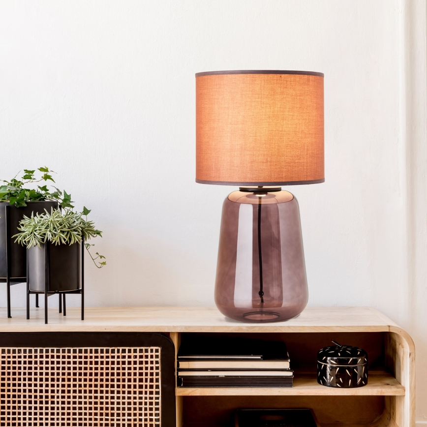 Brilliant - Lámpara de mesa HYDRA 1xE27/60W/230V rosa