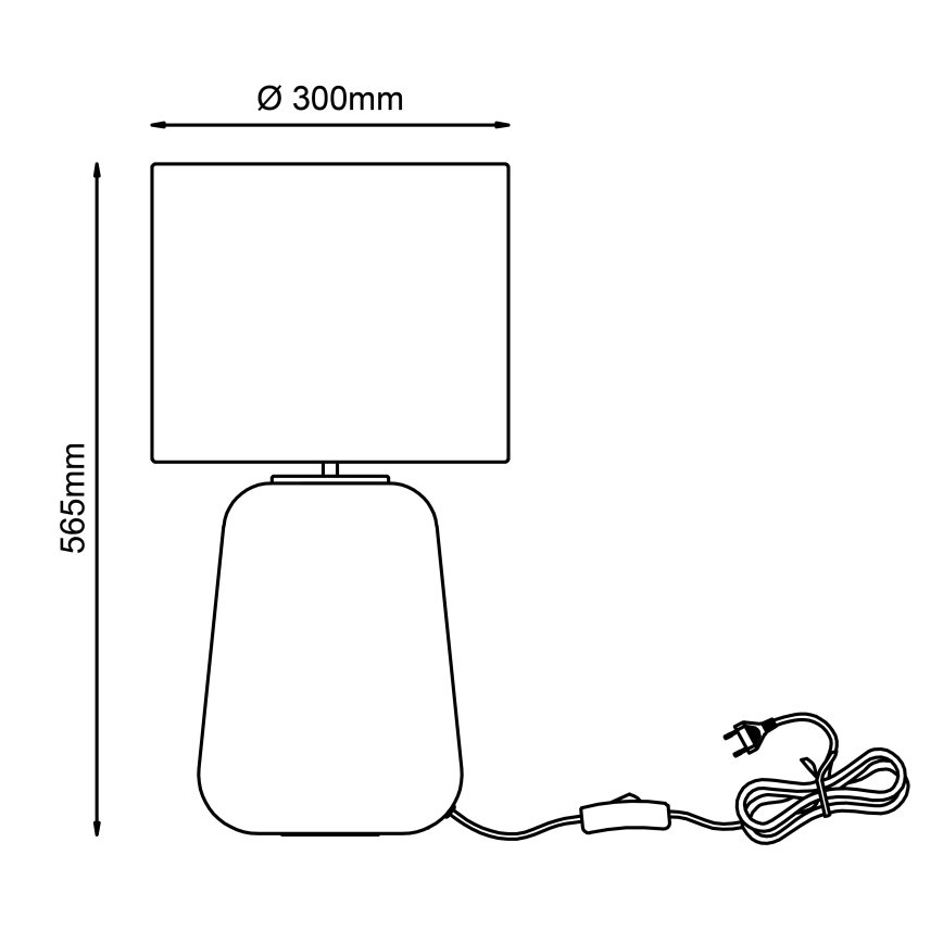 Brilliant - Lámpara de mesa HYDRA 1xE27/60W/230V rosa