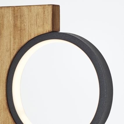 Brilliant - Lámpara de mesa LED CHEESY LED/12W/230V pino
