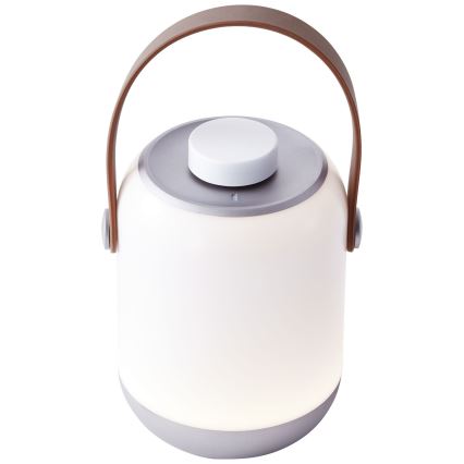 Brilliant - Lámpara de mesa LED regulable de exterior GEMMA LED/1,9W/5V IP44 blanco