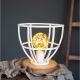 Brilliant - Lámpara de mesa MATRIX 1xE27/40W/230V 19,5 cm