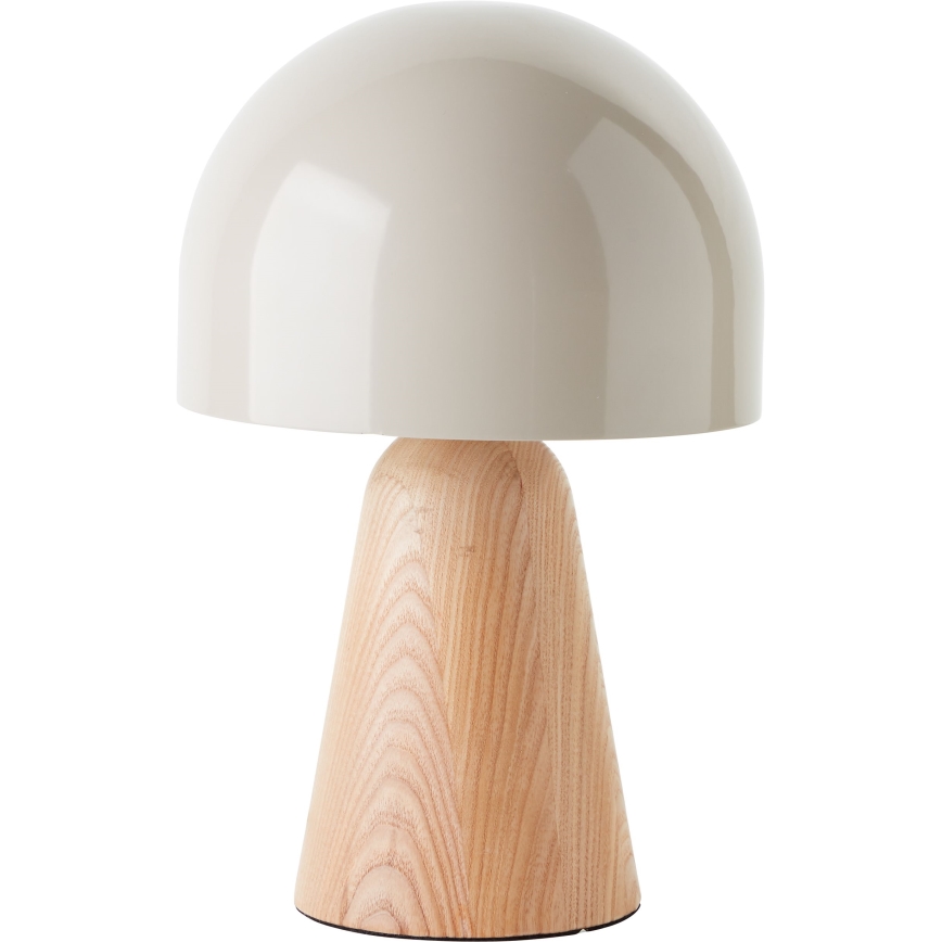 Brilliant - Lámpara de mesa NALAM 1xE14/40W/230V beige/ceniza