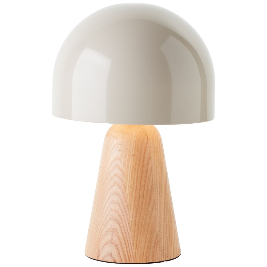 Brilliant - Lámpara de mesa NALAM 1xE14/40W/230V beige/ceniza