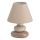 Brilliant - Lámpara de mesa PAOLO 1xE14/40W/230V cerámica/beige