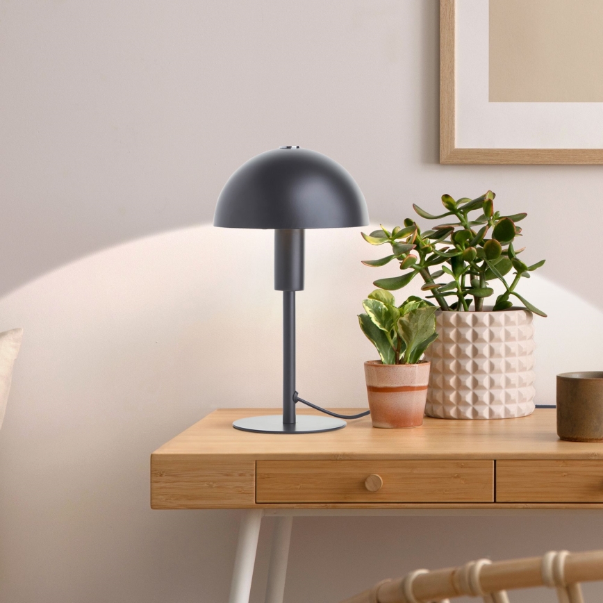 Brilliant - Lámpara de mesa PETITE 1xE14/28W/230V negro
