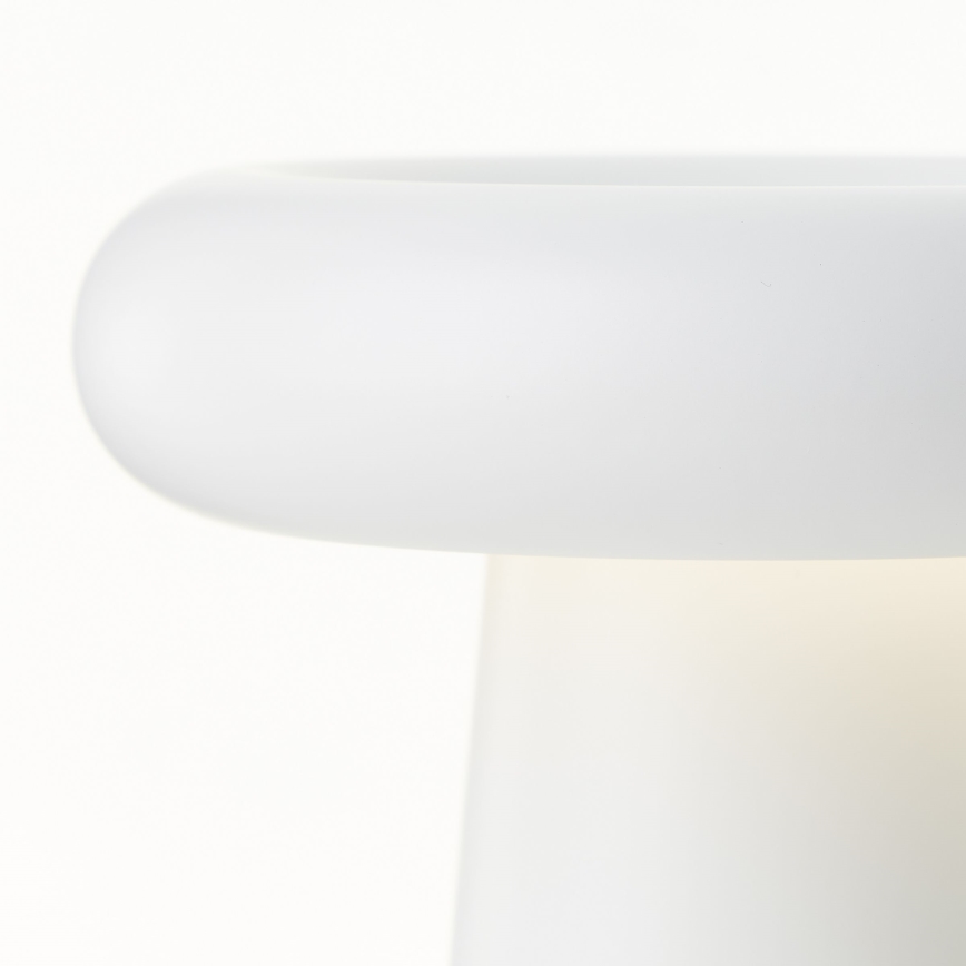 Brilliant - Lámpara de mesa de exterior táctil LED regulable MUFFIN LED/3W/5V USB IP44 blanco