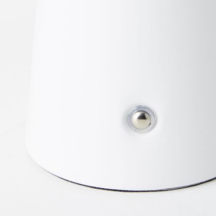 Brilliant - Lámpara de mesa de exterior táctil LED regulable MUFFIN LED/3W/5V USB IP44 blanco