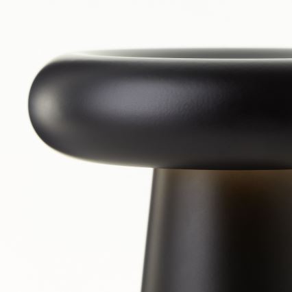 Brilliant - Lámpara de mesa de exterior táctil LED regulable MUFFIN LED/3W/5V USB IP44 negro