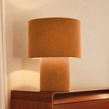 Brilliant - Lámpara de mesa TONY 1xE27/20W/230V naranja