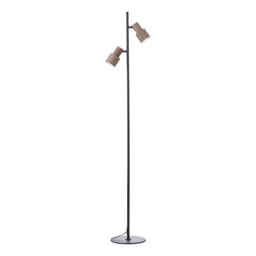 Brilliant - Lámpara de pie CADIZ 2xGU10/10W/230V bronce