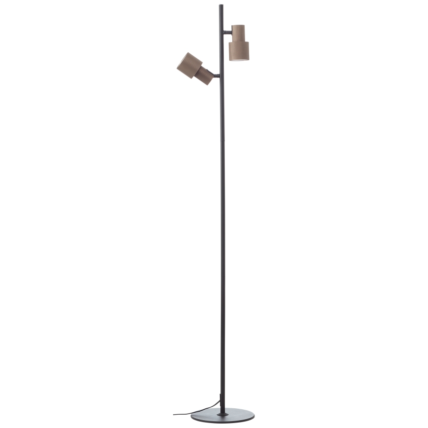 Brilliant - Lámpara de pie CADIZ 2xGU10/10W/230V bronce