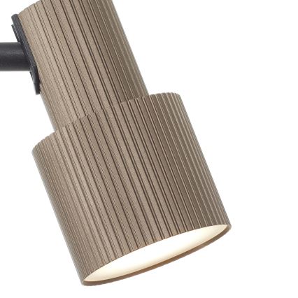 Brilliant - Lámpara de pie CADIZ 2xGU10/10W/230V bronce