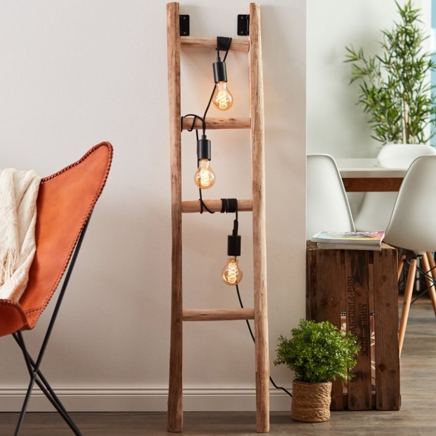 Brilliant - Lámpara de pie LADDER 3xE27/42W/230V - FSC Certificado