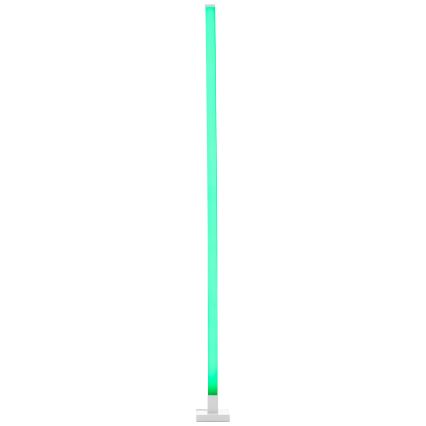 Brilliant - Lámpara de pie LED RGBW regulable NEELE LED/6,5W/230V blanco + control remoto