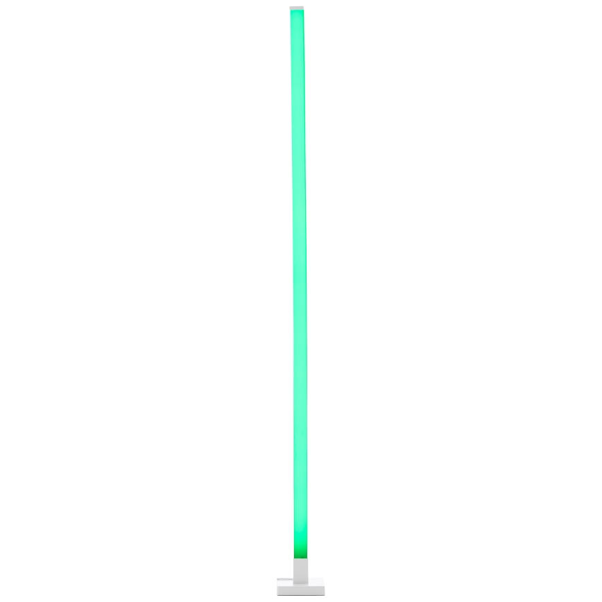 Brilliant - Lámpara de pie LED RGBW regulable NEELE LED/6,5W/230V blanco + control remoto