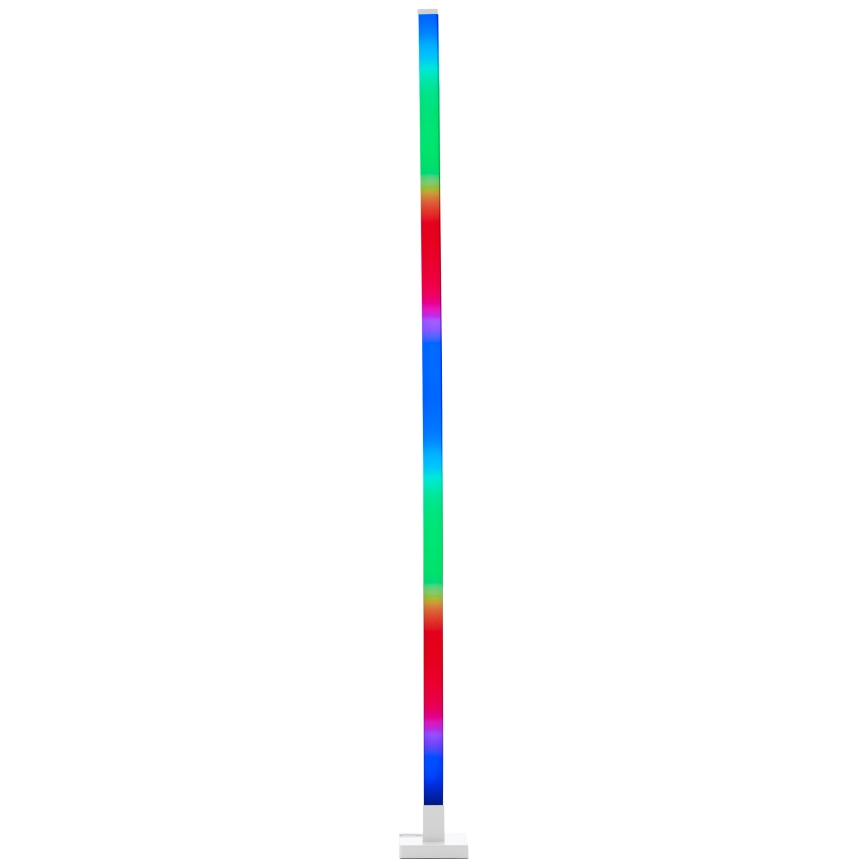 Brilliant - Lámpara de pie LED RGBW regulable NEELE LED/6,5W/230V blanco + control remoto