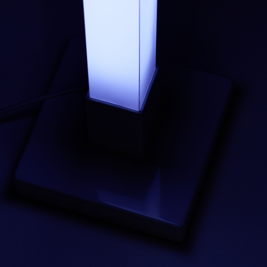 Brilliant - Lámpara de pie LED RGBW regulable NEELE LED/6,5W/230V blanco + control remoto