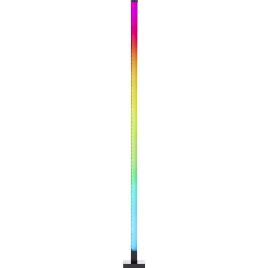 Brilliant - Lámpara de pie LED RGBW regulable NEELE LED/6,5W/230V negro + control remoto